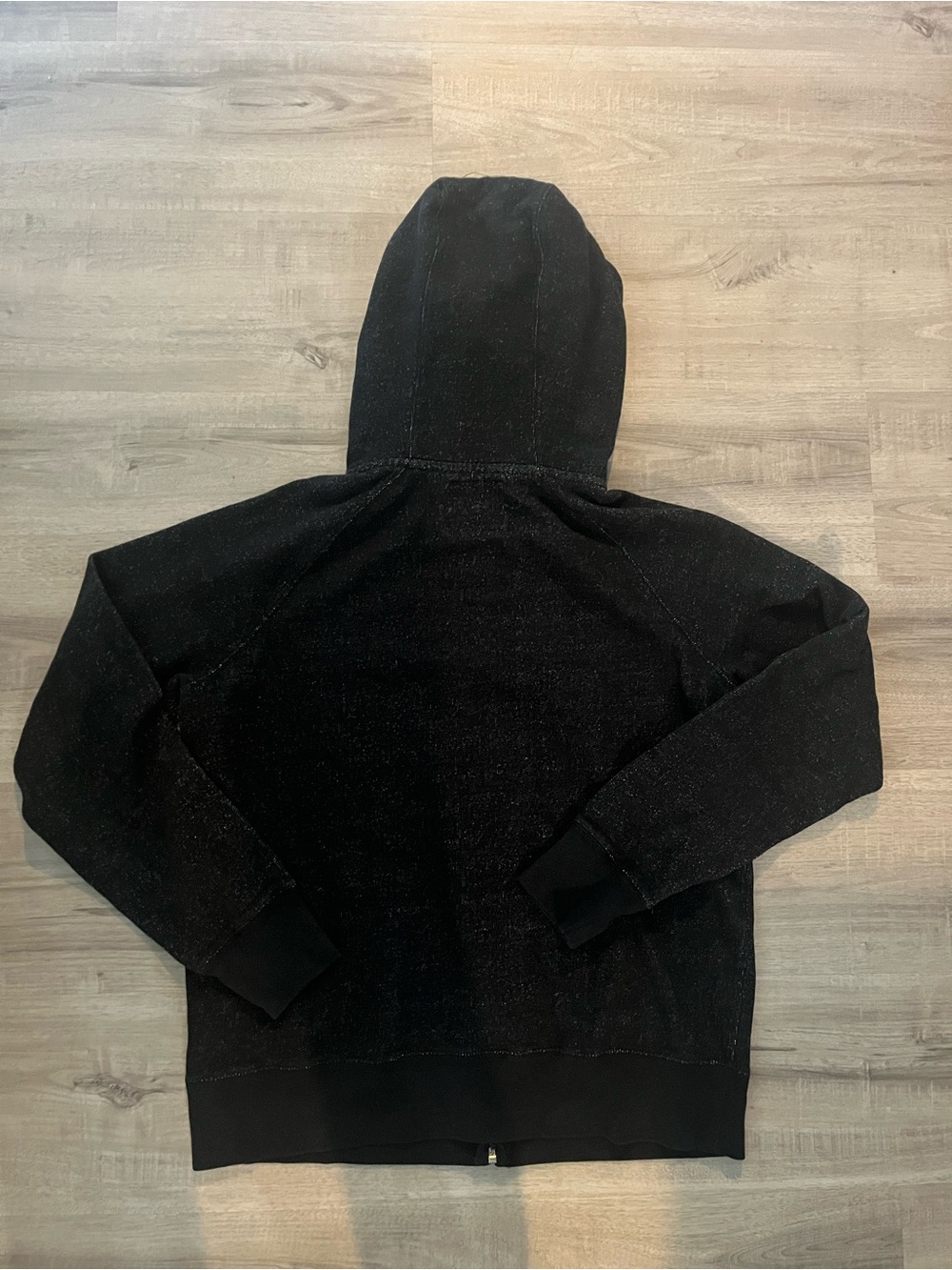 Roots Athletics Women’s Black Full Zip Hoodie – Size Large - Picture 6 of 6